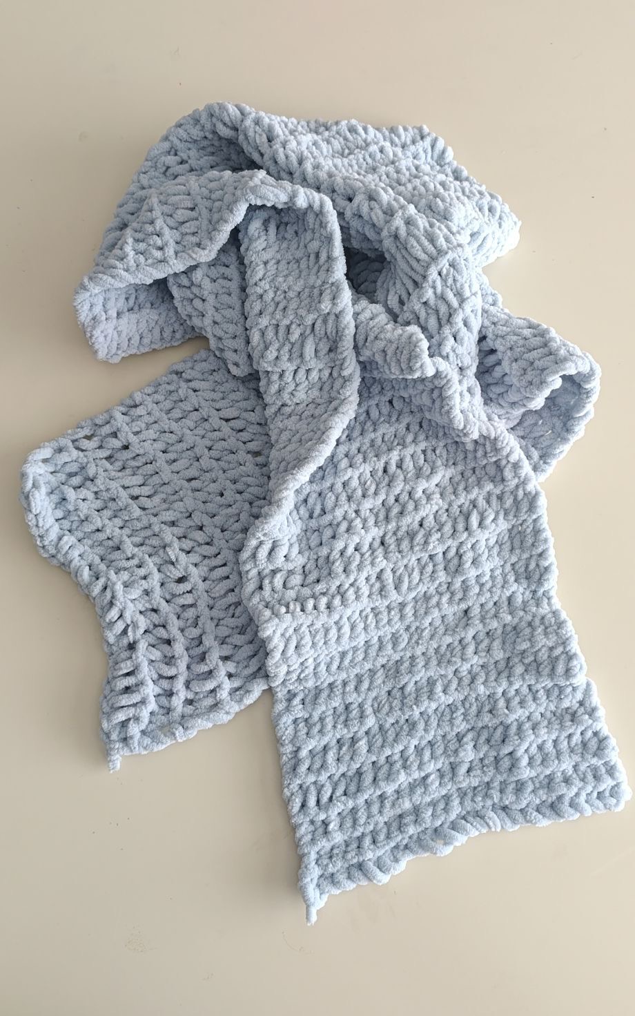 Unisex Yetişkin Örgü Atkı